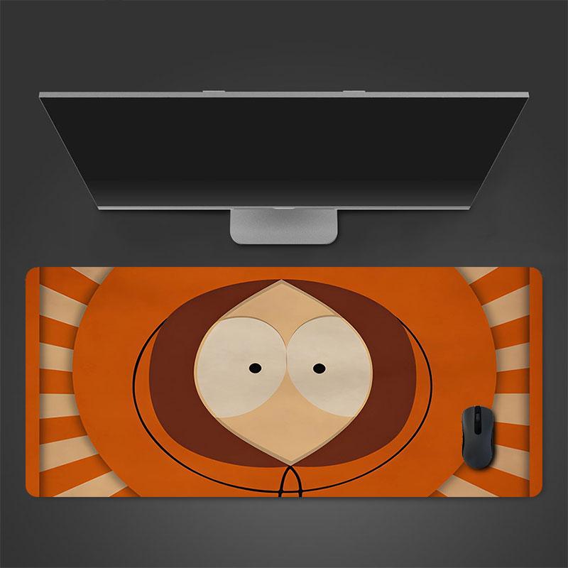 Kenny Mouse Pad, Large Gaming Desk Mat, Non-slip XXL Mousepad for Laptop & Tablet, Mini PC Playmat with Stitched Edges