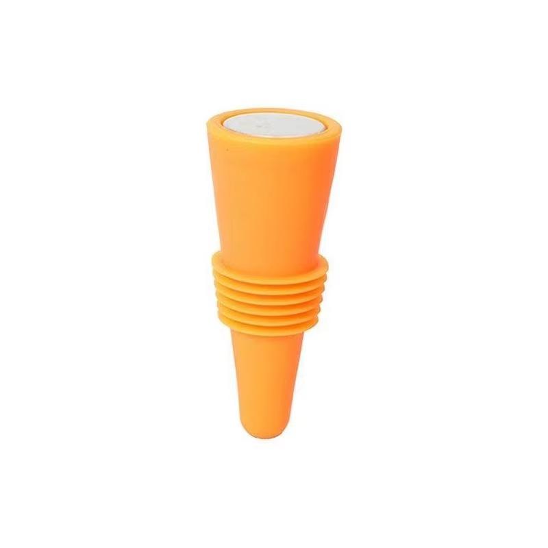 1PC Silicone Wine and Beverage Bottle Cap Set Leak Proof Champagne Bottles Sealer Stoppers Wine Cork Saver Stopper Reusable