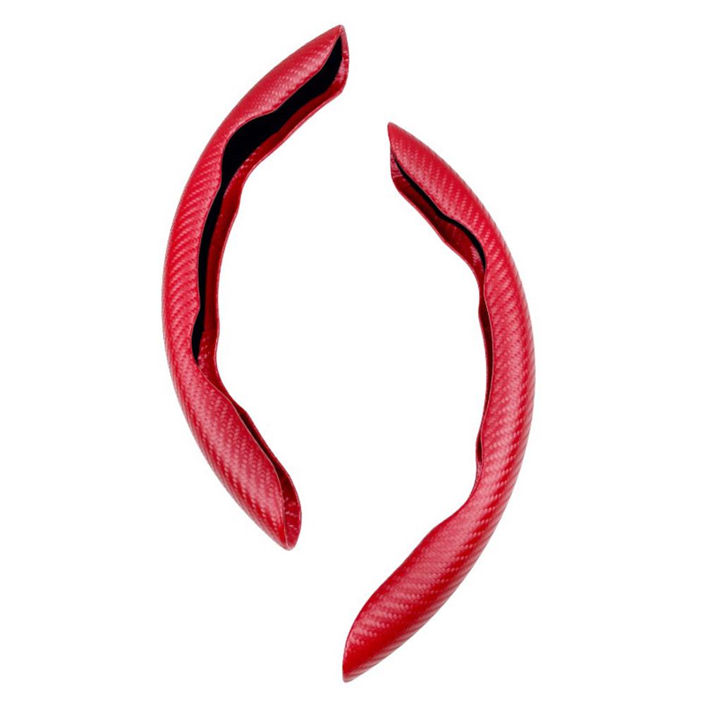 1 пара защитных ручек, универсальные автомобильные чехлы на руль, ручка из карбона, эргономика, украшение интерьера автомобиля