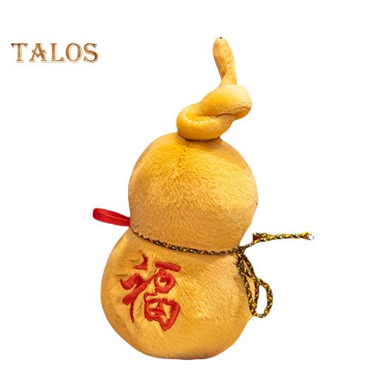 Тыква плюшевая игрушка китайский зодиак тыква плюшевая китайский Новый год плюшевая тыква талисман плюшевая кукла для декора весеннего фестиваля