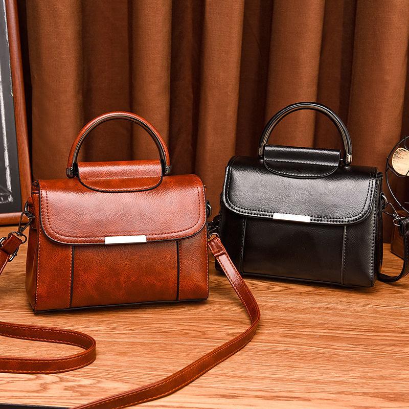 Сумка Женская Ретро Сумочка Модная Сумка Через Плечо Маленькая Квадратная Сумка