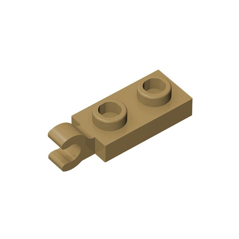 10 ШТ 63868 42923 Пластина Специальная 1x2 с Ручками Тонкий Блок Moc Цветные Аксессуары Совместимо с Кирпичом Сделай Сам Детская Игрушка