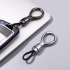 Мужской металлический брелок для ключей от машины | Простой брелок для ключей с подвеской, для ношения на поясе, против потери