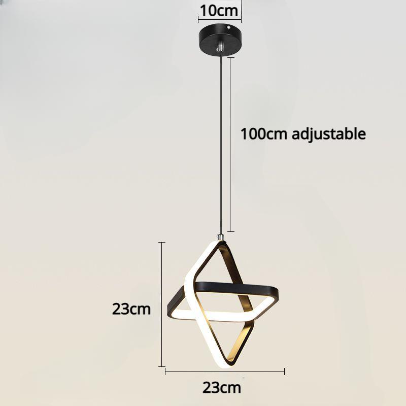 Скандинавские современные подвесные светильники, светодиодная люстра для гостиной, спальни, столовой, кухни, ресторана