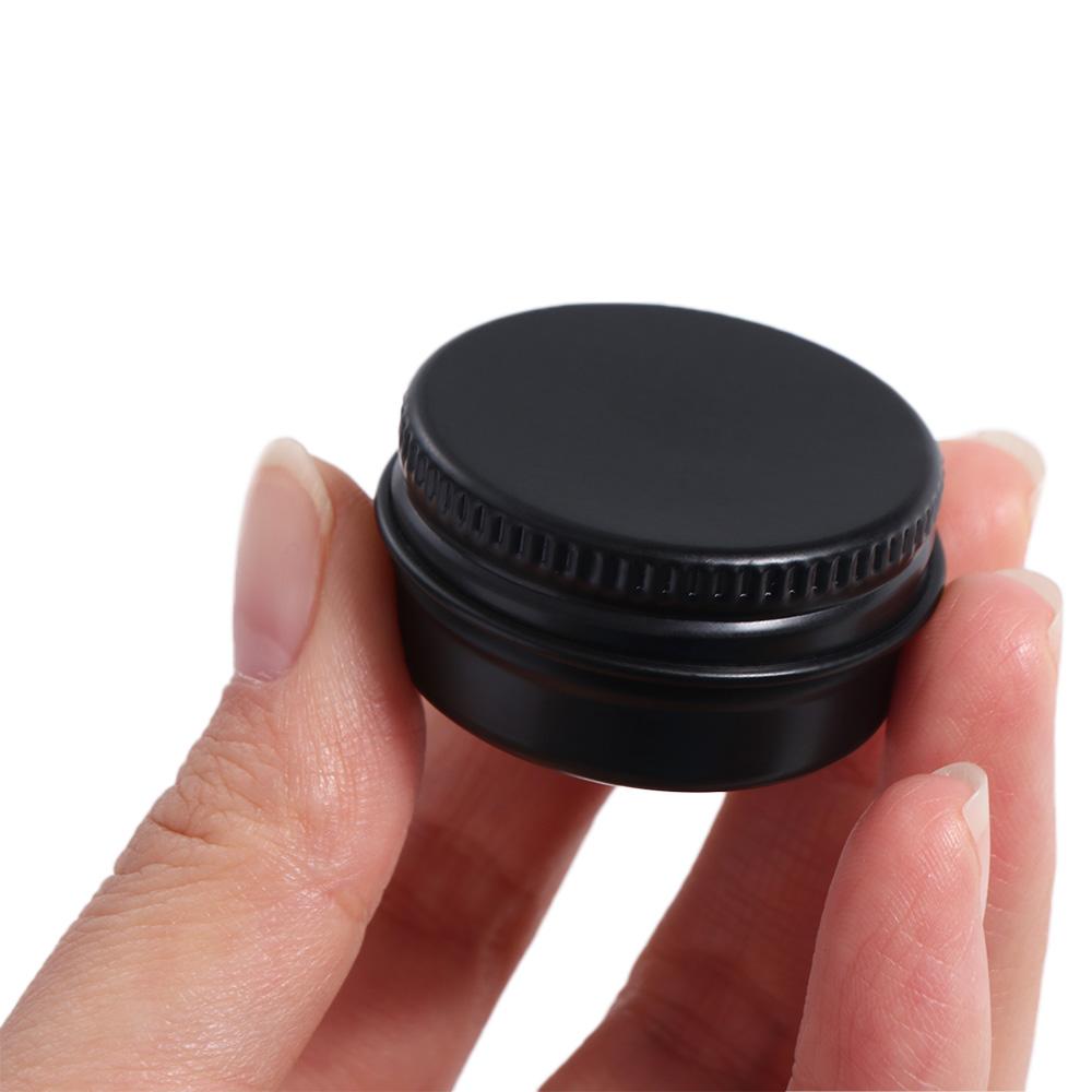 Portable Dust-proof Black Pill Box Light-proof With Lid Mini Medicine Box Not Rust Safety Pill Packing Box Medicine Storage