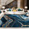 Marble Style Rugs for Living Room Easy Clean Abstract Decoration Carpet Non-slip Sofa Area Floor Mat Bedroom Cloakroom Door Mats