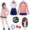 Momo Ayase Cosplay Costume Anime Dan Da Dan Perruque Cos Costume Écolière Uniforme Jupe Tenues Féminines
