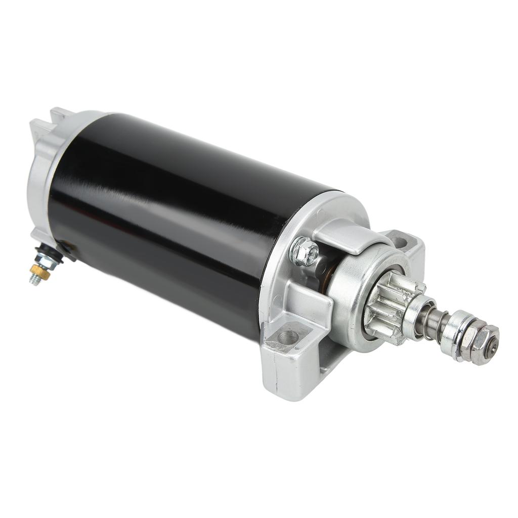 Outboard Starter Motor 9 Teeth CCW Rotation MOT3014 Replacement for MARINER 25E B F 4 Stroke 1998‑1998