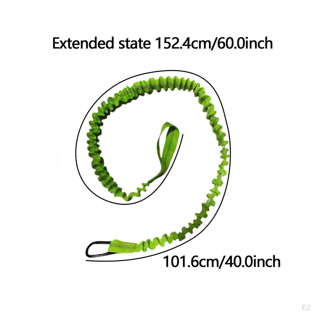 Страховочный лиш для весла каяка, выдвижной банджи-шнур, страховка для удочки, надежный шнурок для SUP