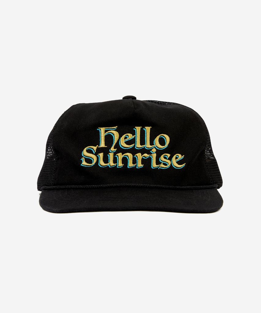КЕПКА HELLO SUNRISE с логотипом Heritage, свободный крой, 5-панельная_Черный