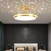 Nordic Crown Bedroom Ceiling Lamp Creative Warm Modern Light Luxury Second Bedroom Princess Girl Children's Room Chandelier