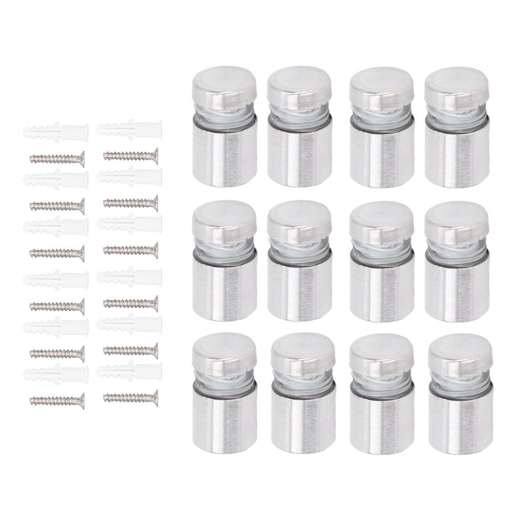 12 шт. Винты-стойки из нержавеющей стали, крепеж для настенной вывески, рекламная фурнитура, гвоздь для акрила 16x20 мм
