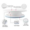 Cake Stand 11 Inch Rotating Cake Turntable Smooth 360 Degree Rotation Cake Decoration