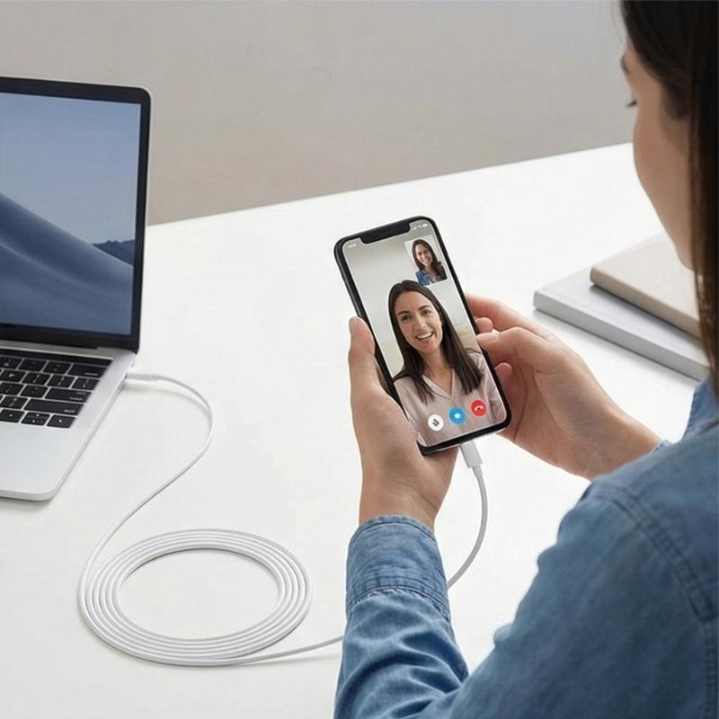 Кабель-удлинитель для зарядки с разъемами MicroUSB и Type-C для оборудования для мониторинга и мобильных телефонов