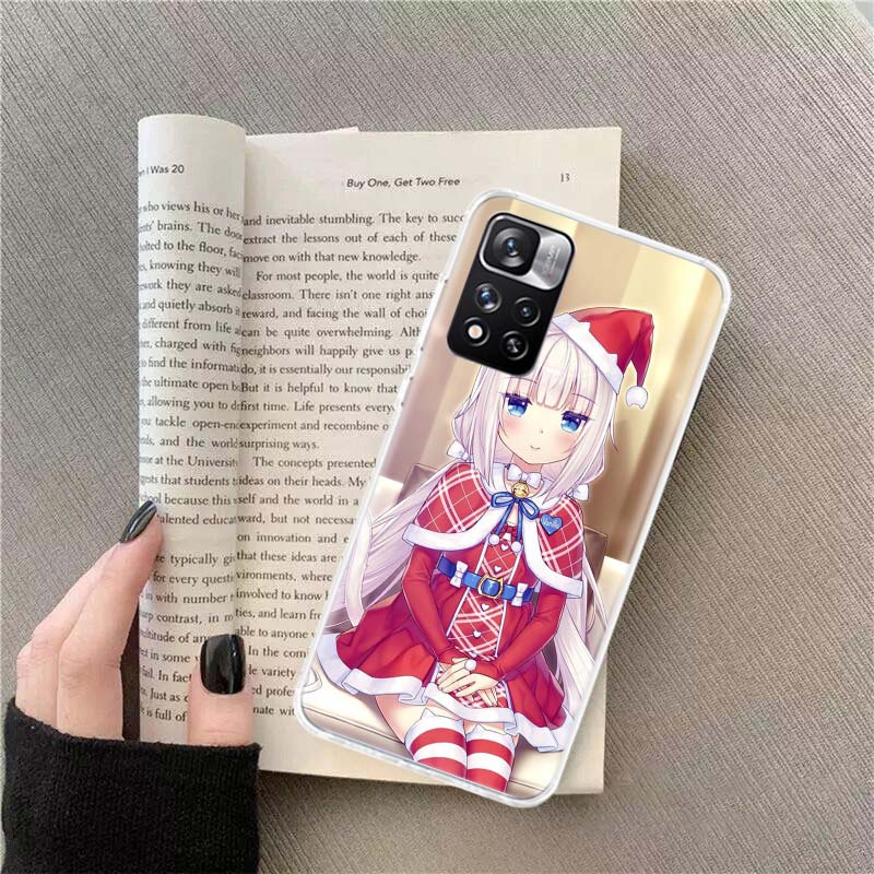 Чехол для телефона с аниме Nekopara Ваниль для Xiaomi Poco X4 F4 GT X3 NFC X5 X6 X7 Pro 5G M5 M5S M3 F5 Mi F6 F3 F2 F1 Чехол Coque Fundas