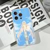 Милый Чехол для Телефона Chobits Мягкий Прозрачный Чехол для iPhone 17 16 15 14 13 12 11 Pro Max Mini Plus Чехол-Крышка