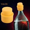 Drink Stopper Push Type Keep Soda Freshness Soft Practical Bottle Pump Dispenser Saver Lid Sealer Refrigerator Accessories
