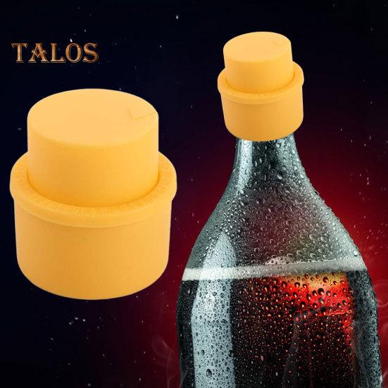 Drink Stopper Push Type Keep Soda Freshness Soft Practical Bottle Pump Dispenser Saver Lid Sealer Refrigerator Accessories