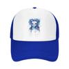 Watercolor Cats Mesh Trucker Hats for Unisex Women Adjustable Casual Fashion Baseball Caps for Outdoor Activities