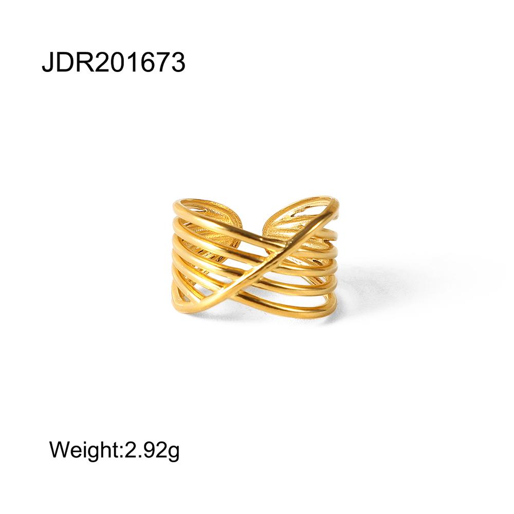 Youthway Позолоченная Водонепроницаемая Серия Колец Для Женщин Шарм из Нержавеющей Стали Модная Бижутерия Элегантная Вечеринка