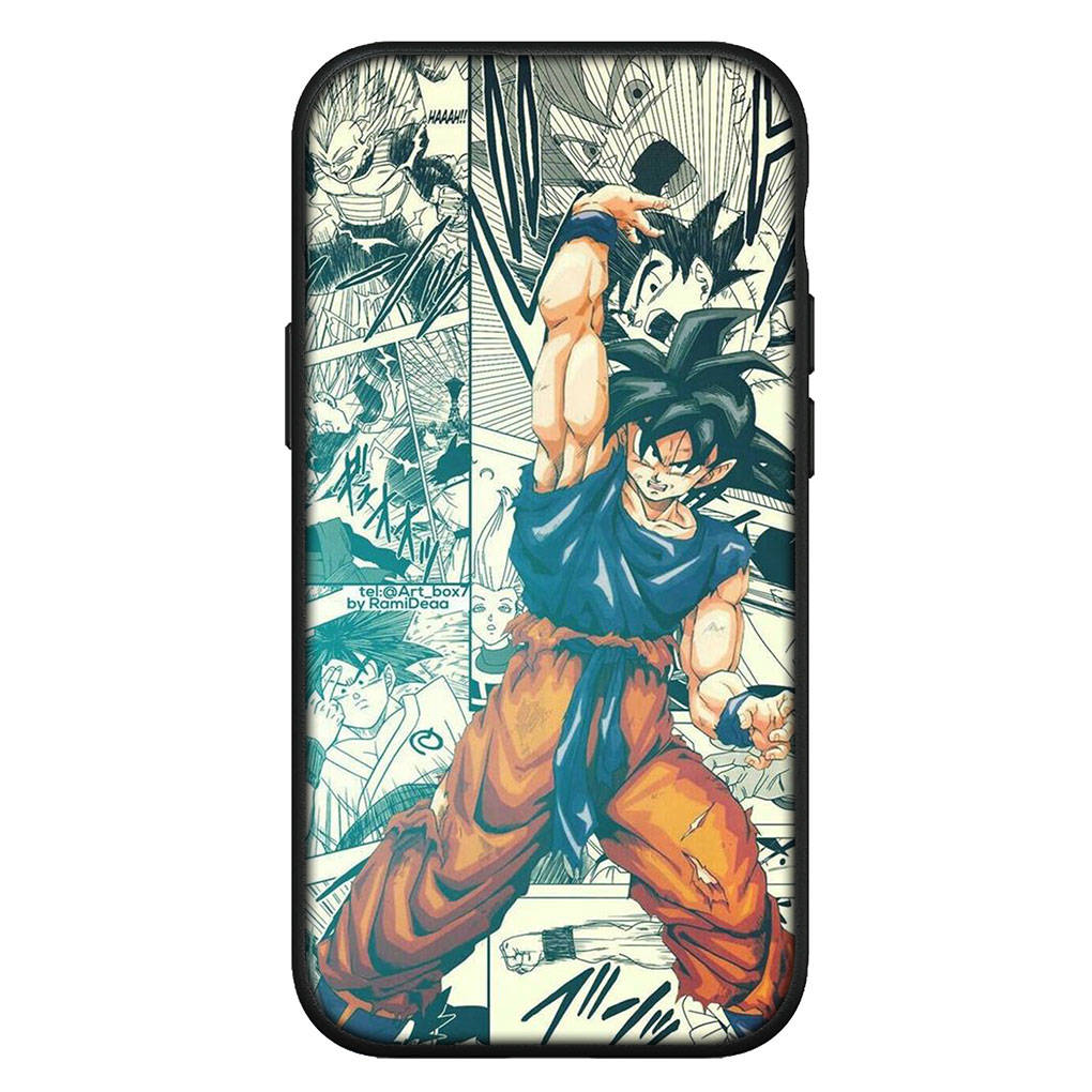 Для iPhone 16 15 Xiaomi Redmi Note 14 13 12 11 Pro Max X 16e Samsung Galaxy S25 S24 S23 Moto OPPO Huawei Goku Dragon Ball Comics DragonBall Чехол для телефона