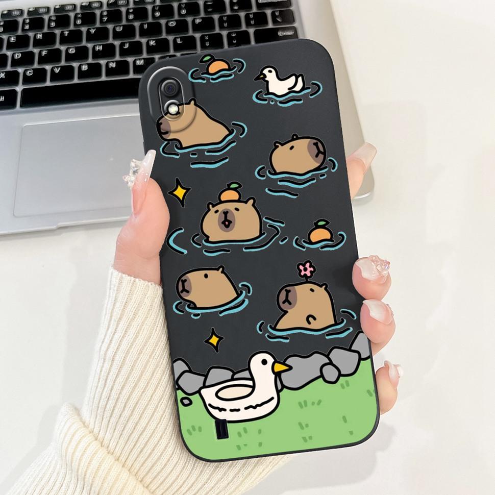 Чехол-корпус для Samsung Galaxy A10 Чехол Милый Кролик Мягкий Силикон Funda для Samsung A10 A105F A105G GalaxyA10 Корпус Телефона