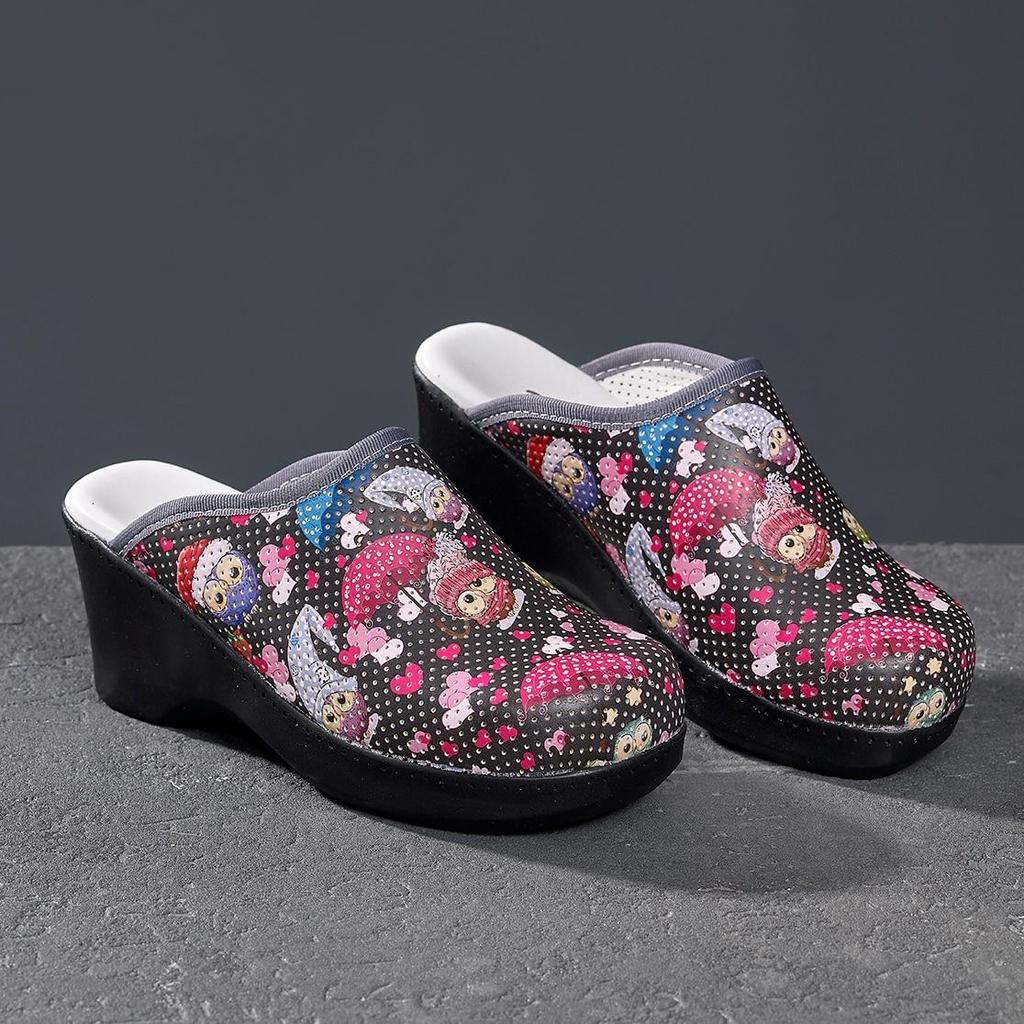 Ортопедические женские медицинские сабо — противоскользящие, удобные