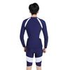 Mens Long Sleeve Rash Guard Set Quick Dry UV Protection Swimwear Snorkeling Swimming Water Sports