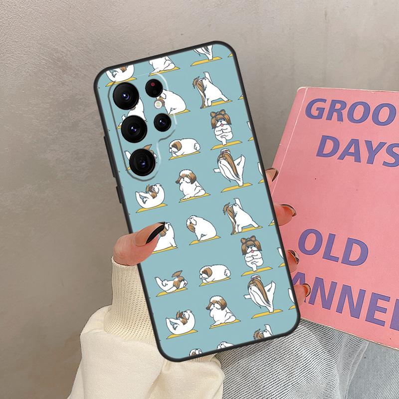 Skeleton Yoga Case For Samsung Galaxy S20 FE S21 FE S22 S23 Ultra S8 S9 S10 Plus Note 10 20 Ultra Coque
