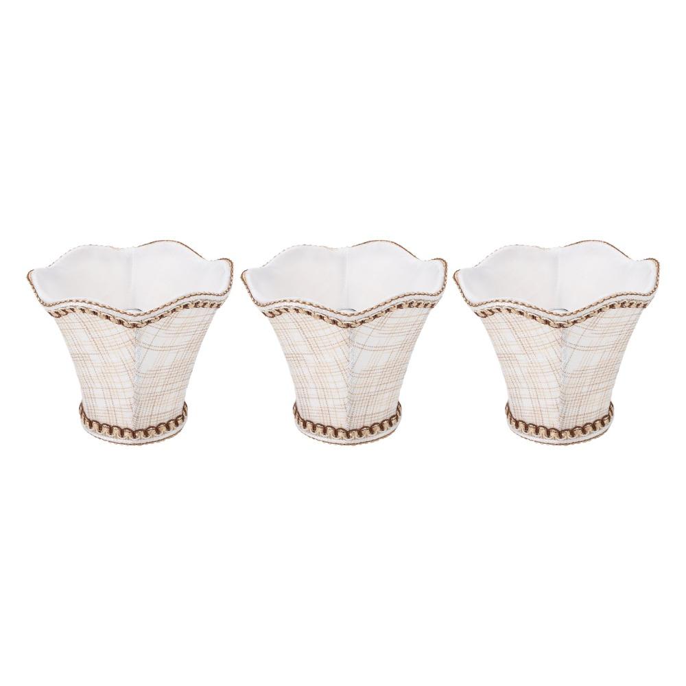 3PCS Clip On Design Lampshade 4.7 inch Height Chandelier Lamp Shades Small Lamp Shades Floor Lamp
