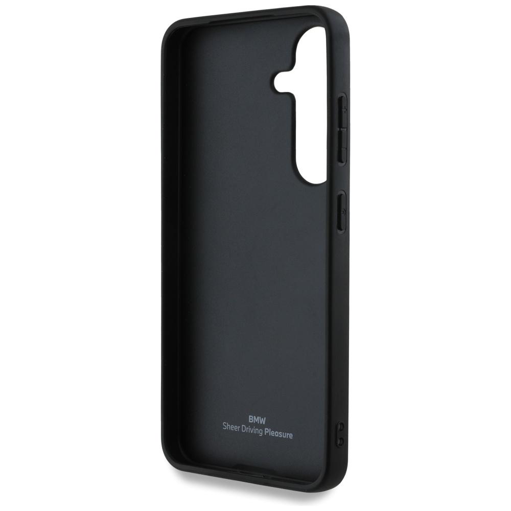 Etui do Samsung Galaxy S25 BMW Skórzane Czarne
