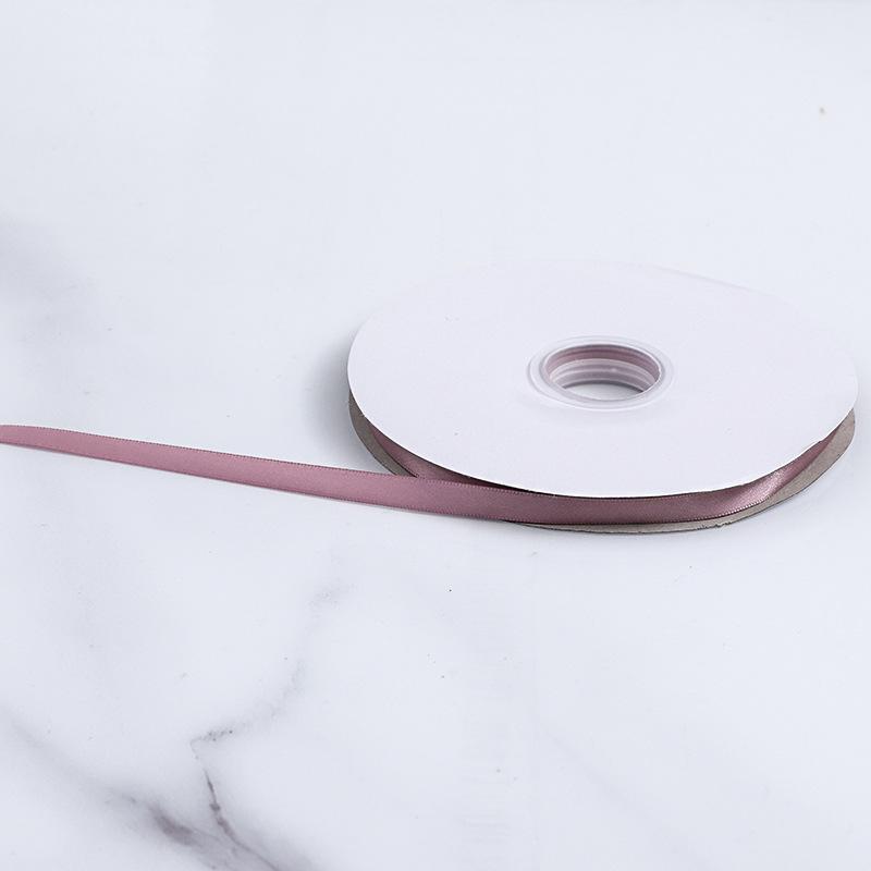 DIY Handmade Decorative Embellishments Romantic and Cozy 1.5cm Polyester Ribbon Tie Flower Cake Box Ribbon Colorful Ribbon Bow Hairpin Satin Ribbon