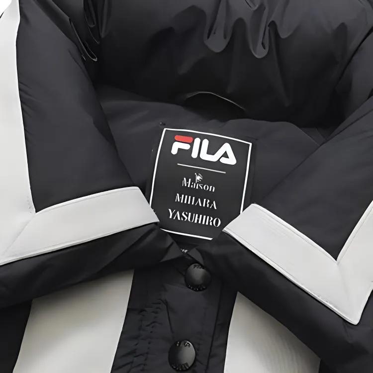 FILA Down Jacket Winter Women's Jet Black (Unisex) Down Jackets F11W143904F BK