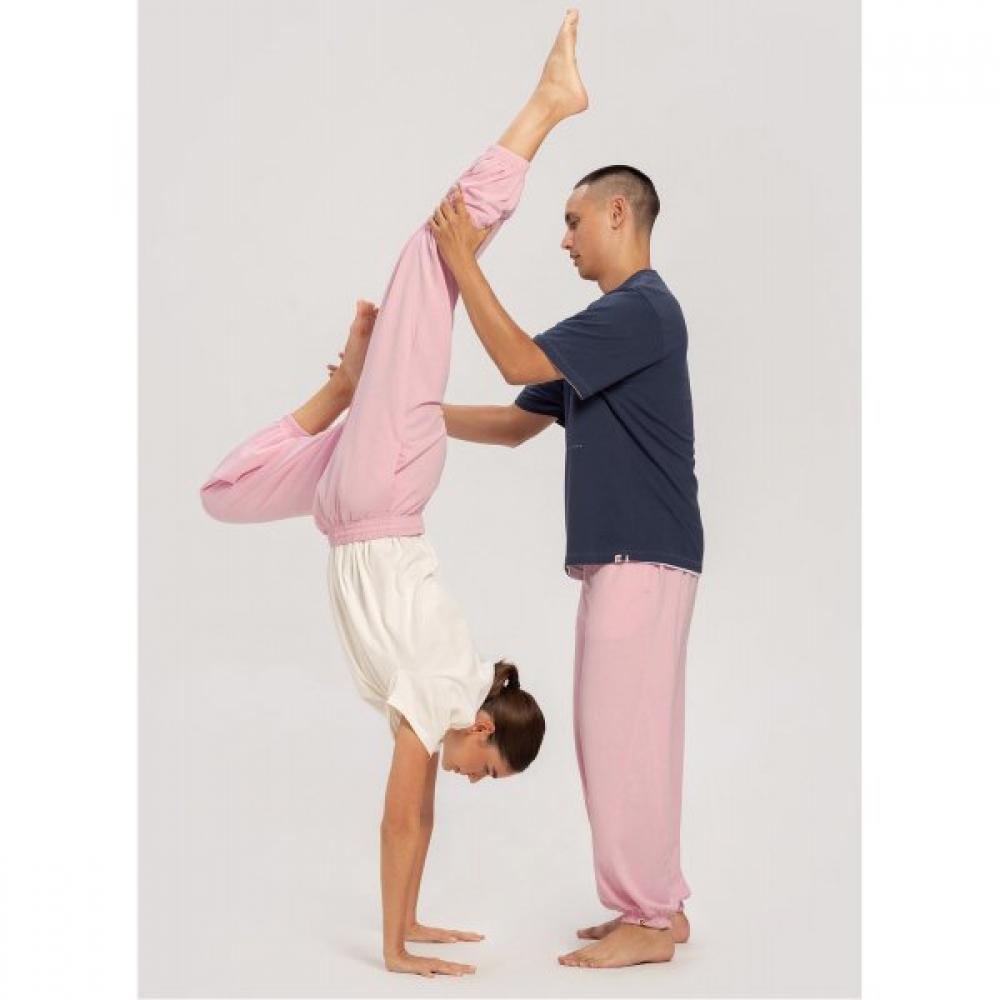 Budhi Mudra Diagonal Jogger Pants Sweet Lilac