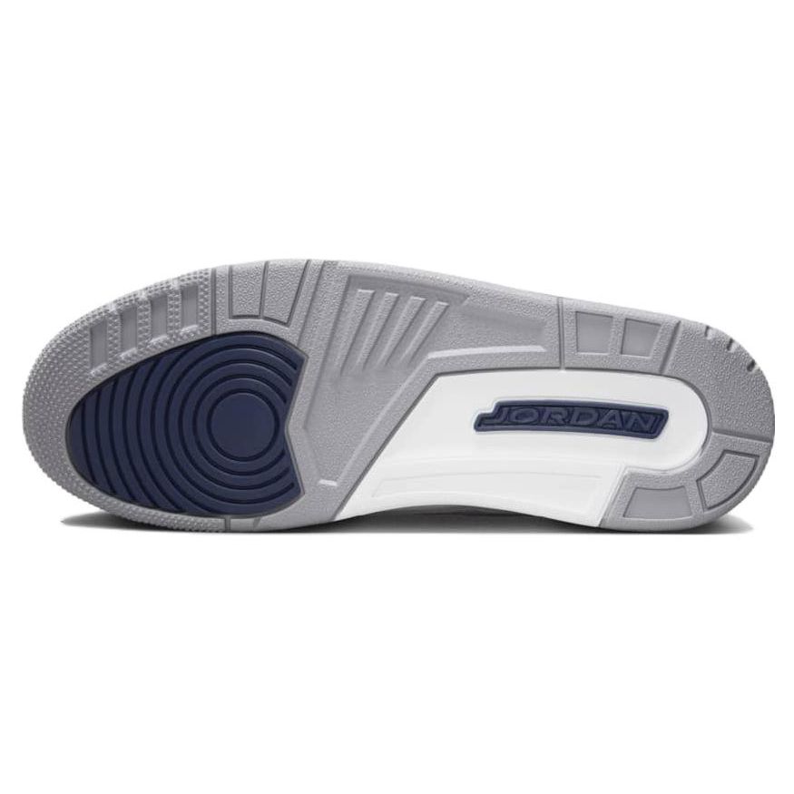Air Jordan 3 Retro Midnight Navy Мужские кроссовки Белый цементно-серый Черный CT8532-140