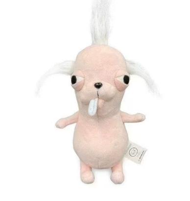Мягкие игрушки Чихуахуа Плюшевая игрушка Брелок Подвеска Щенок Питомец Мягкая кукла Чихуахуа Кавайная Реалистичная Симуляция собаки Чихуахуа
