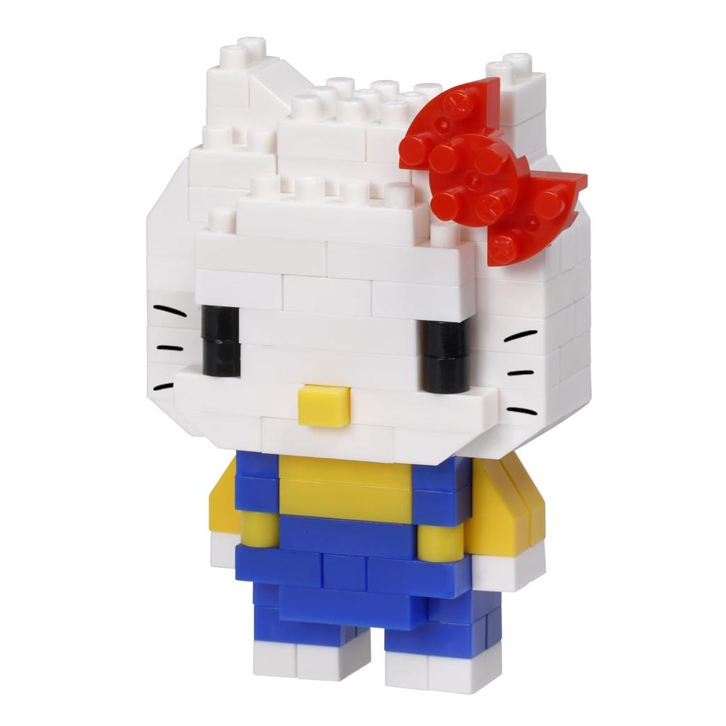 Kawada Nanoblock Sanrio Characters Hello Kitty 140 Pieces, Ages 12 and Up, NBCC177