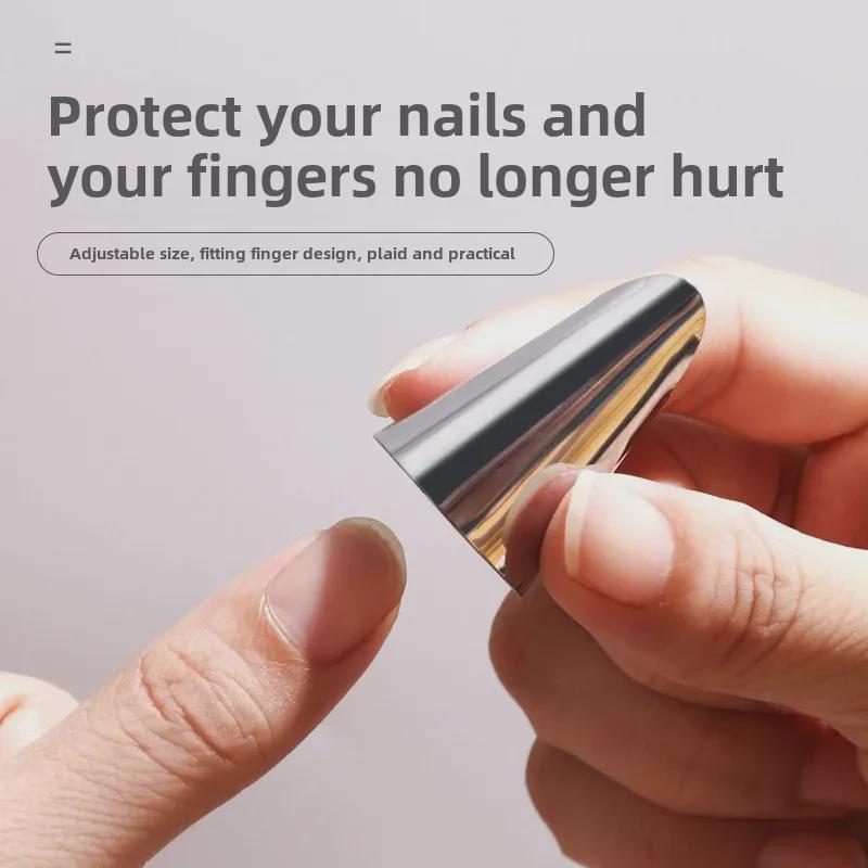 Multifunctional Garlic and Bean Peeling Tool with Finger Guard