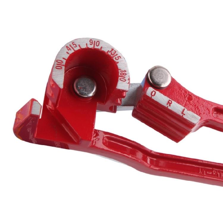 Прецизионно спроектированный ручной трубогиб для мягких медных, алюминиевых, латунных труб, совместимость с 3 размерами, нескользящая рукоятка