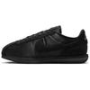 Женские повседневные туфли Cortez Черный/Темно-дымчато-серый Атласная лента Шнуровка FV5420-002