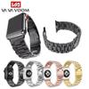 Stainless Steel Band for Apple Watch 8 7 6 5 4 3 2 1 42mm 38mm 40MM 44MM Metal Watchband Bracelet Strap for IWatch Series Accessories