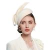 Vintage Wool Fascinator Hat with Bow, Black, 20s 50s Cocktail Party Pillbox Hat with Mesh Veil, Wedding Formal Occasion Hair Clip