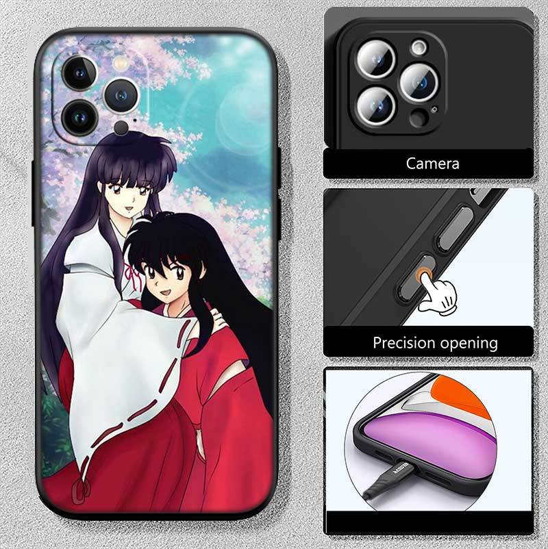 Inuyasha Case for Samsung M55 M35 M15 A02 A05S A05 A06 A15 A12 A13 A10 A16 A20 A22 A24 A25 A30 A31 A32 A33 A35 A42 A50