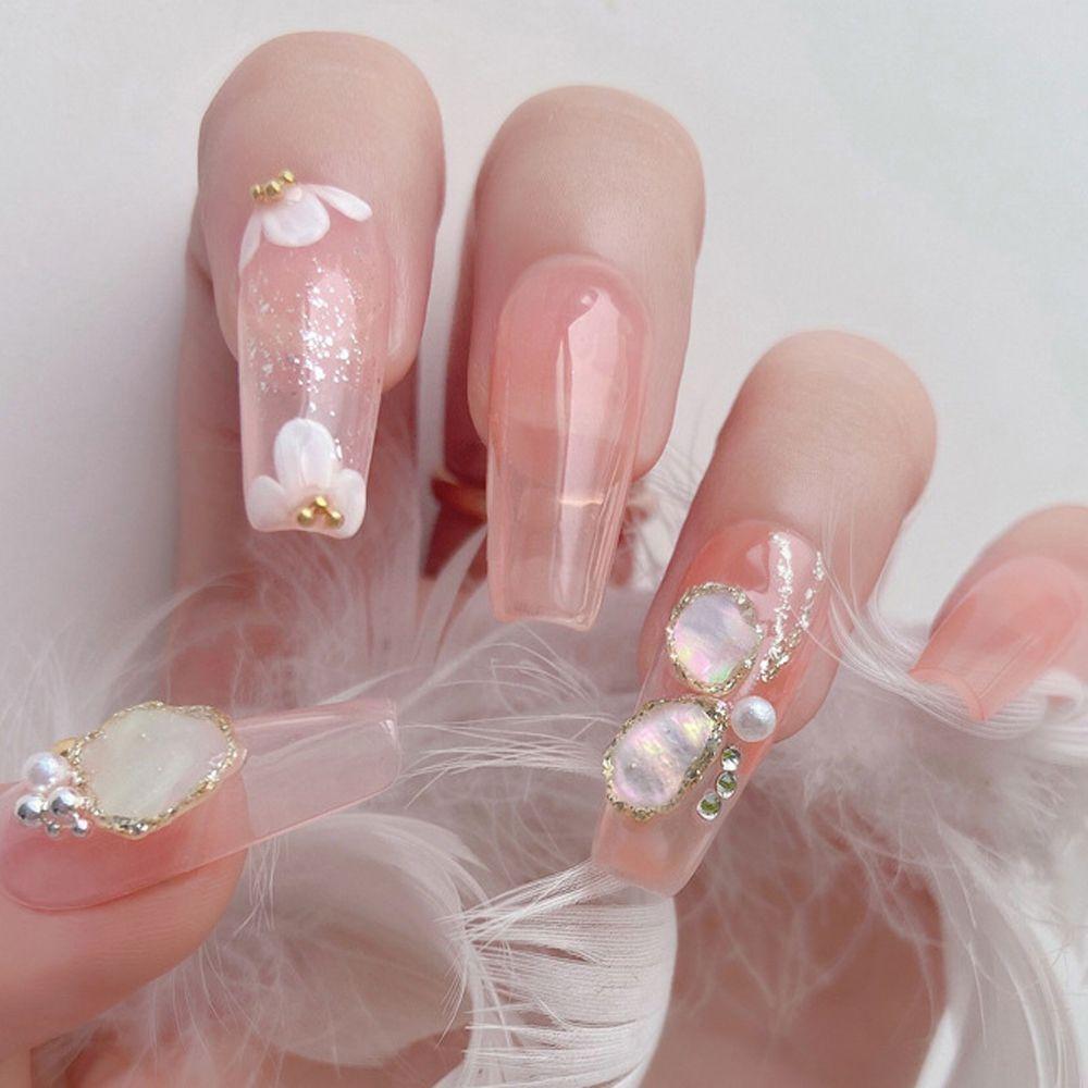 Slices Shell Fragments Ornament Nail Art Abalone Slices Nail Art Decorations