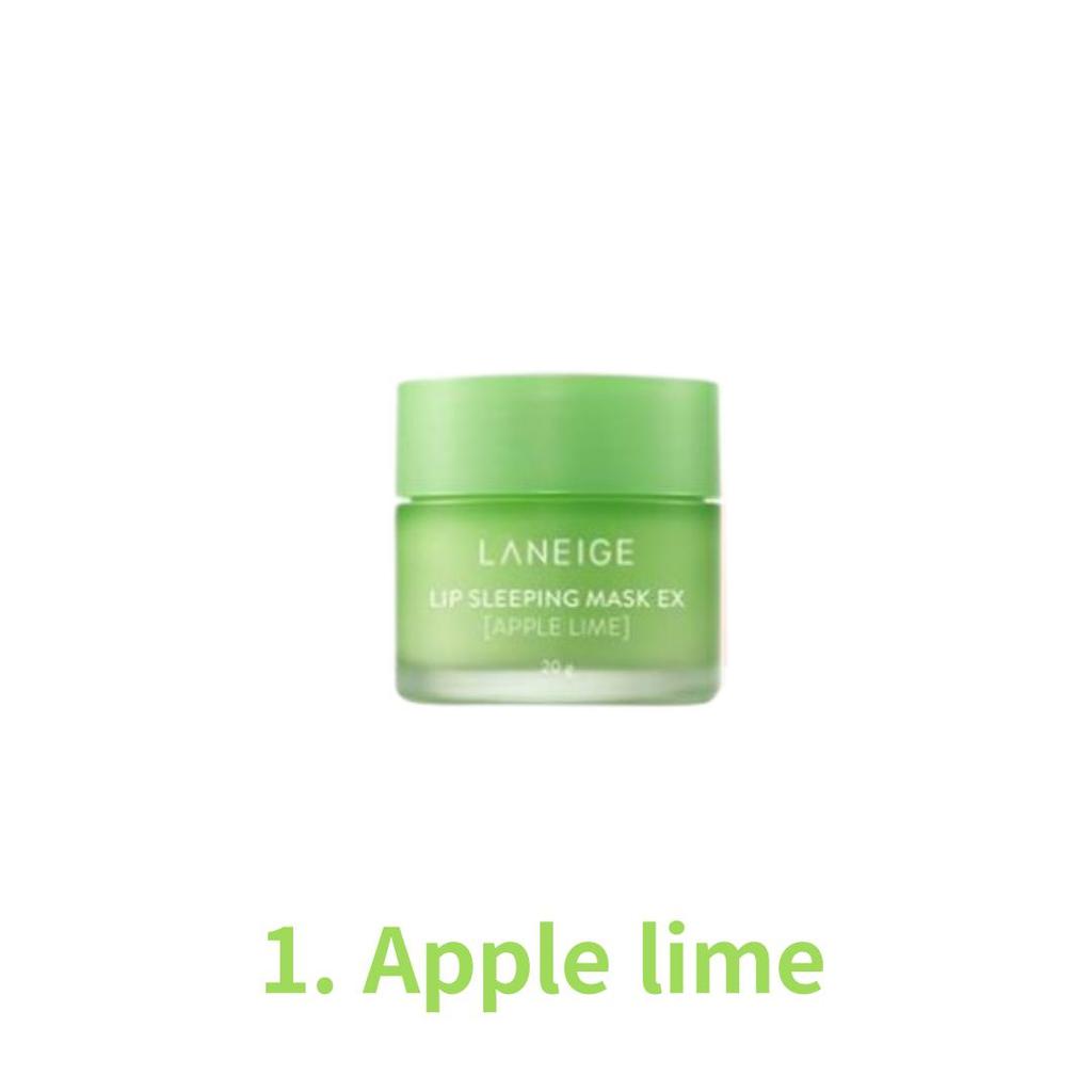 LANEIGE LIP SLEEPING MASK EX 20ML | Apple Lime / Grapefruit / Berry / Mint Choco
