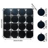 Набор красочных нерегулярных рождественских украшений из бархата с флоком, 6 см (16шт)
