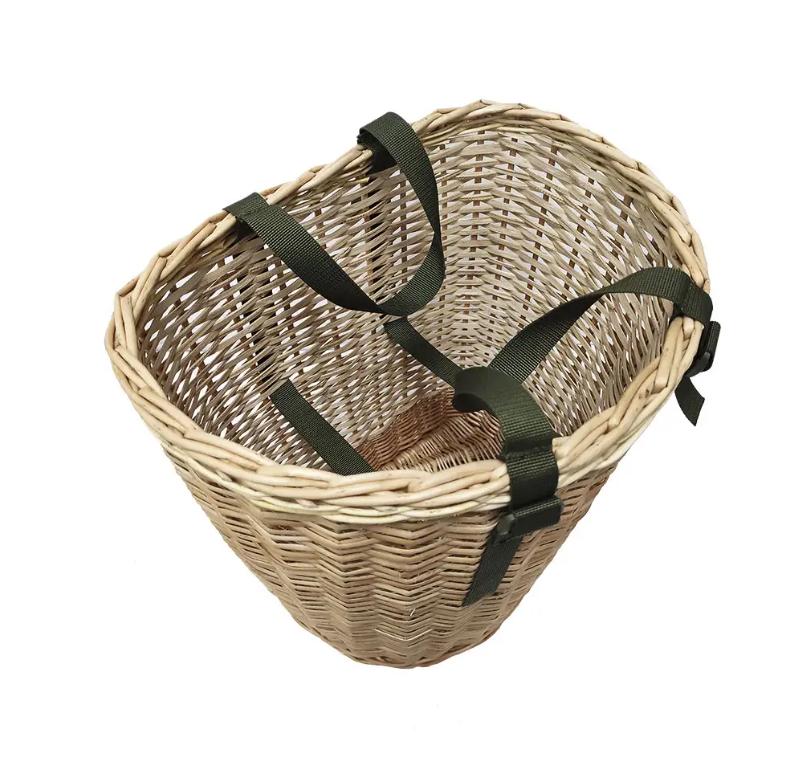 Backpack with 2 wicker baskets for mushroom picker Acropolis