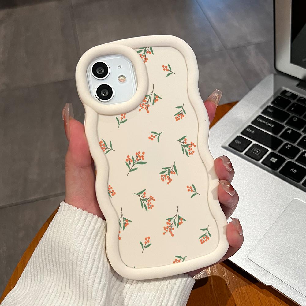 Окрашенный узор Big Wave Edge Мягкий силиконовый материал Macaron чехол для телефона противоударный защитный резиновый чехол для Samsung Xiaomi Poco Redmi