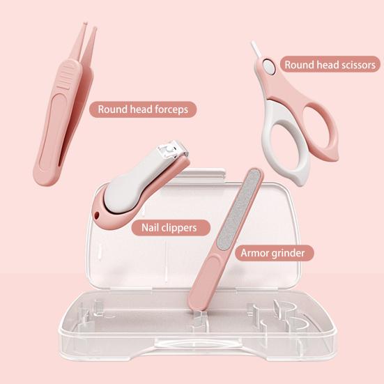 Детский набор для ногтей Детский маникюрный набор с детскими машинками для стрижки ногтей Ножницы Детская пилочка для ногтей Пинцет для новорожденных Подарки на День матери