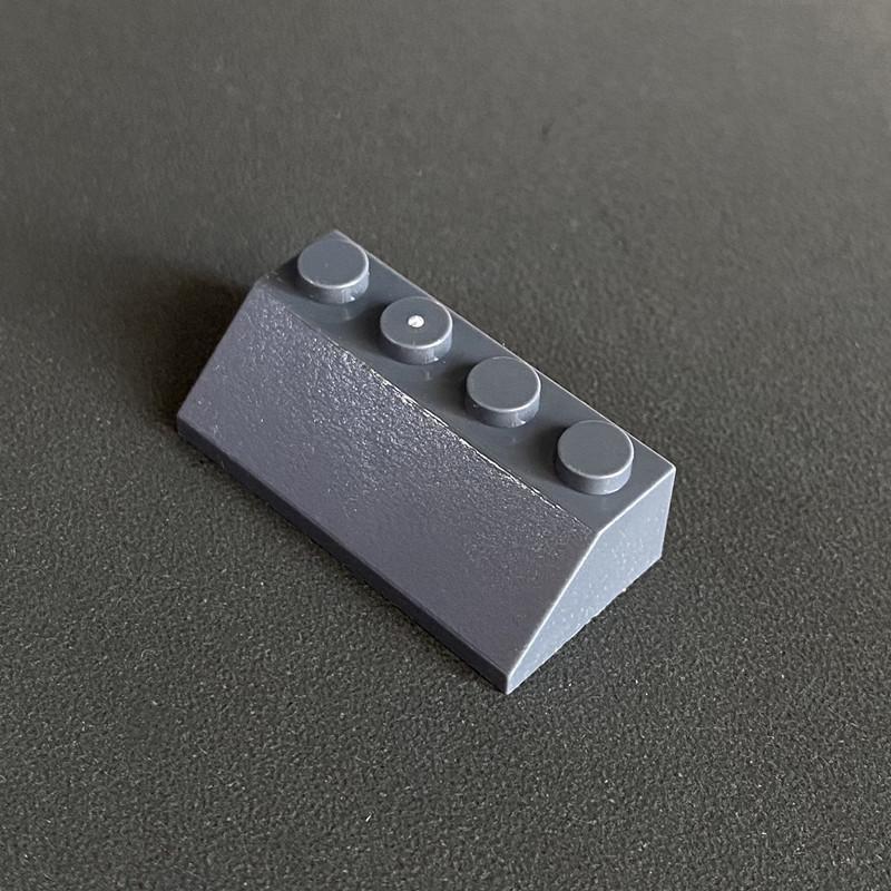 Compatible With Building Block 3037 Small Particles Puzzle Building Block Spare Parts 2X4 Beveled Bricks, Long Slope Replenishment